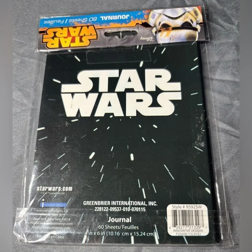 NEW Star Wars Journal 4 x 6 NWT
